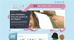 Desktop Screenshot of derepentemae.com.br